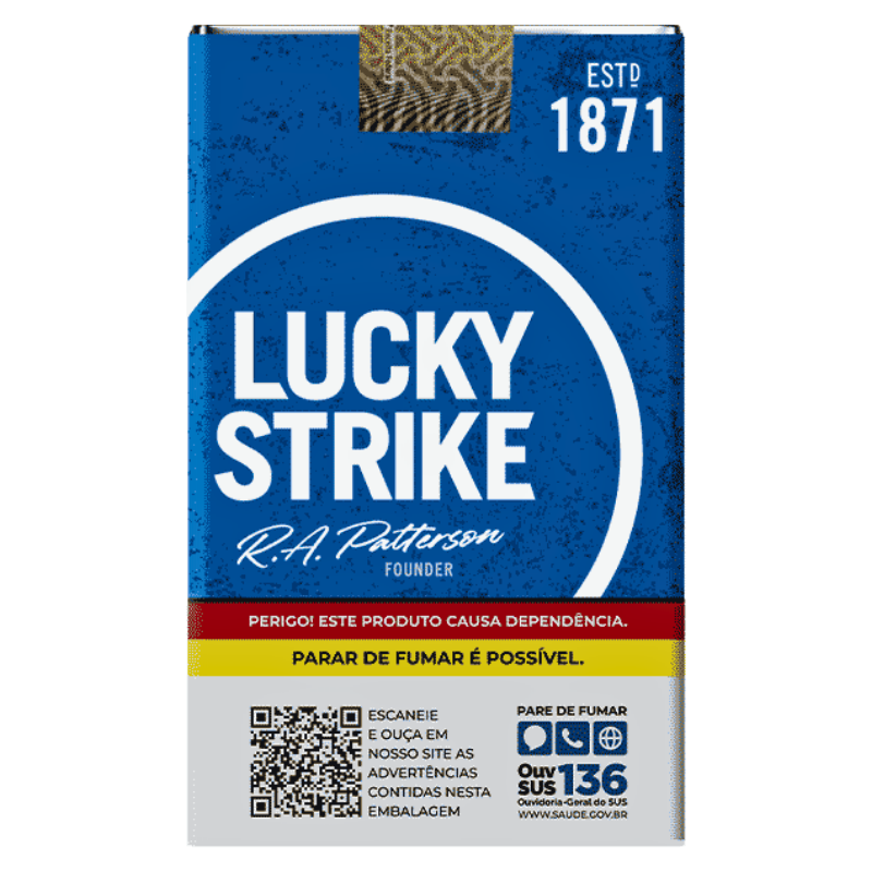 LUCKY STRIKE R.A.PATTERSON BLUE MAÇO