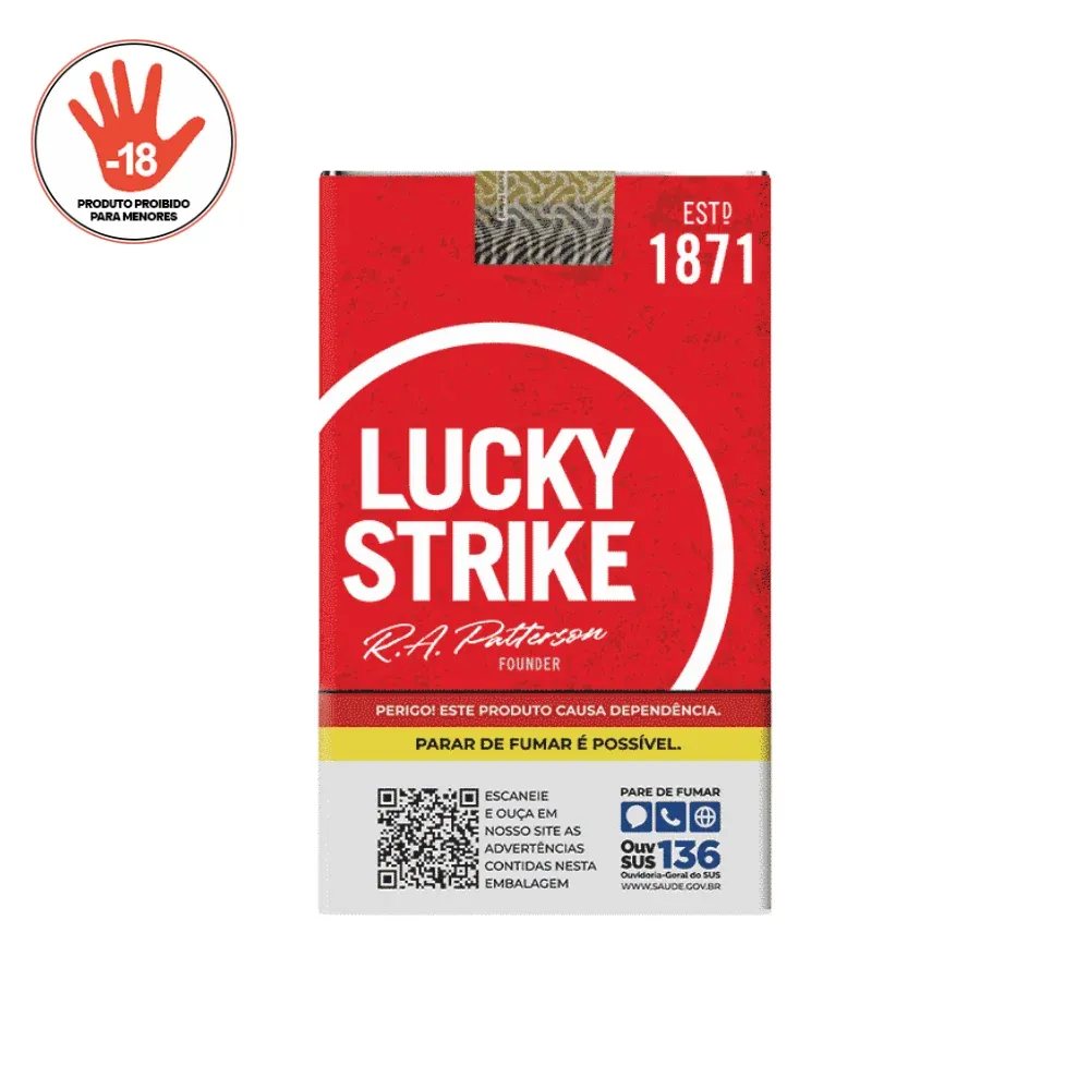 LUCKY STRIKE R.A.PATTERSON RED MAÇO