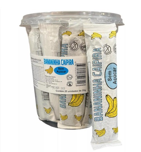 BANANINHA SEM AÇUCAR