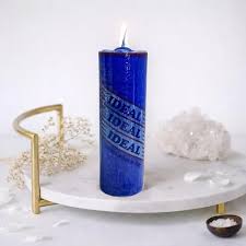 VELA DE 7 DIAS AZUL ESCURO