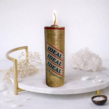 VELA DE 7 DIAS DOURADA