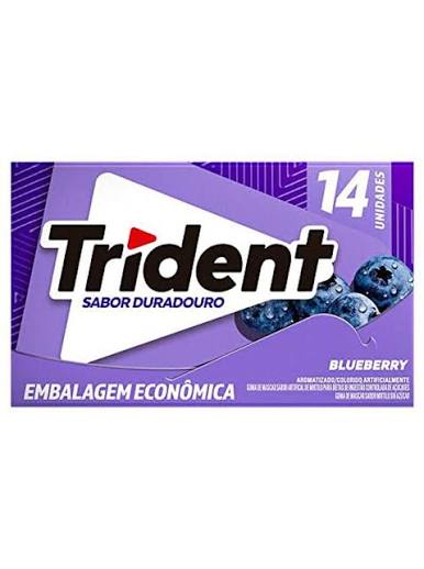 TRIDENT BLUEBERRY 14 UNIDADES