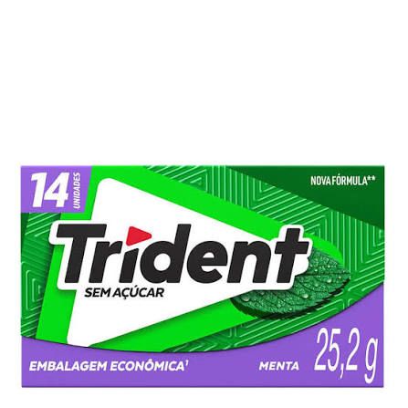 TRIDENT MENTA 14 UNIDADES