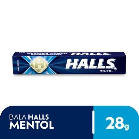 HALLS MENTOL AZUL