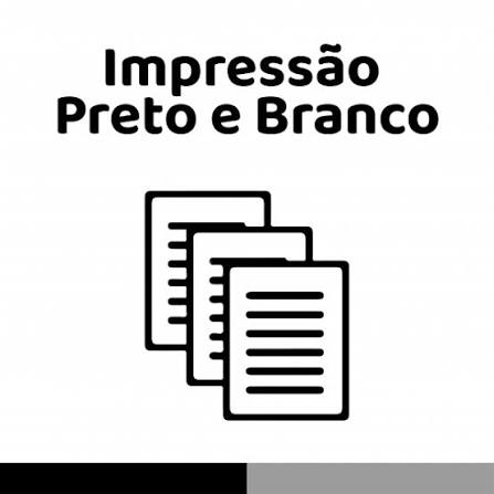 XEROX / IMPRESSÃO PRETA E BRANCA