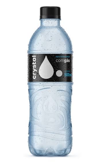 AGUA CRYSTAL COM GAS 500 ML