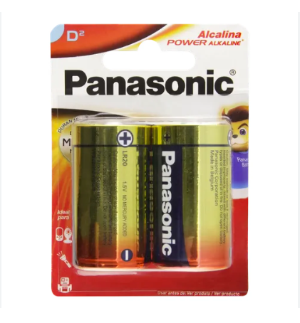 PILHA PANASONIC ALCALINA