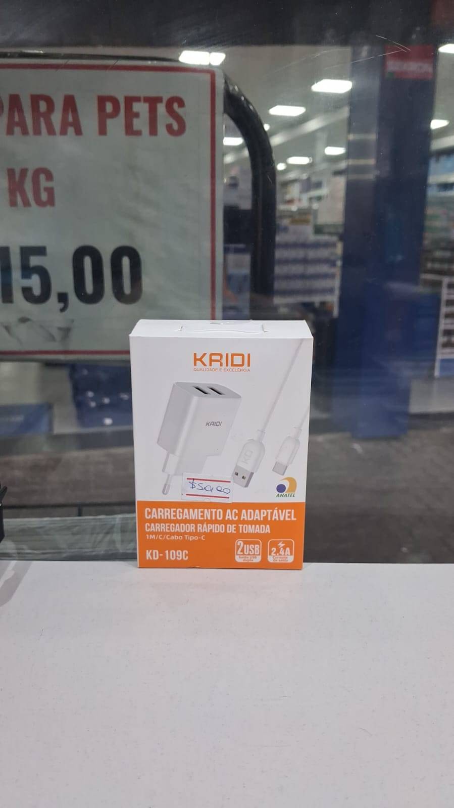 Kaidi Carregador AC Adaptavel