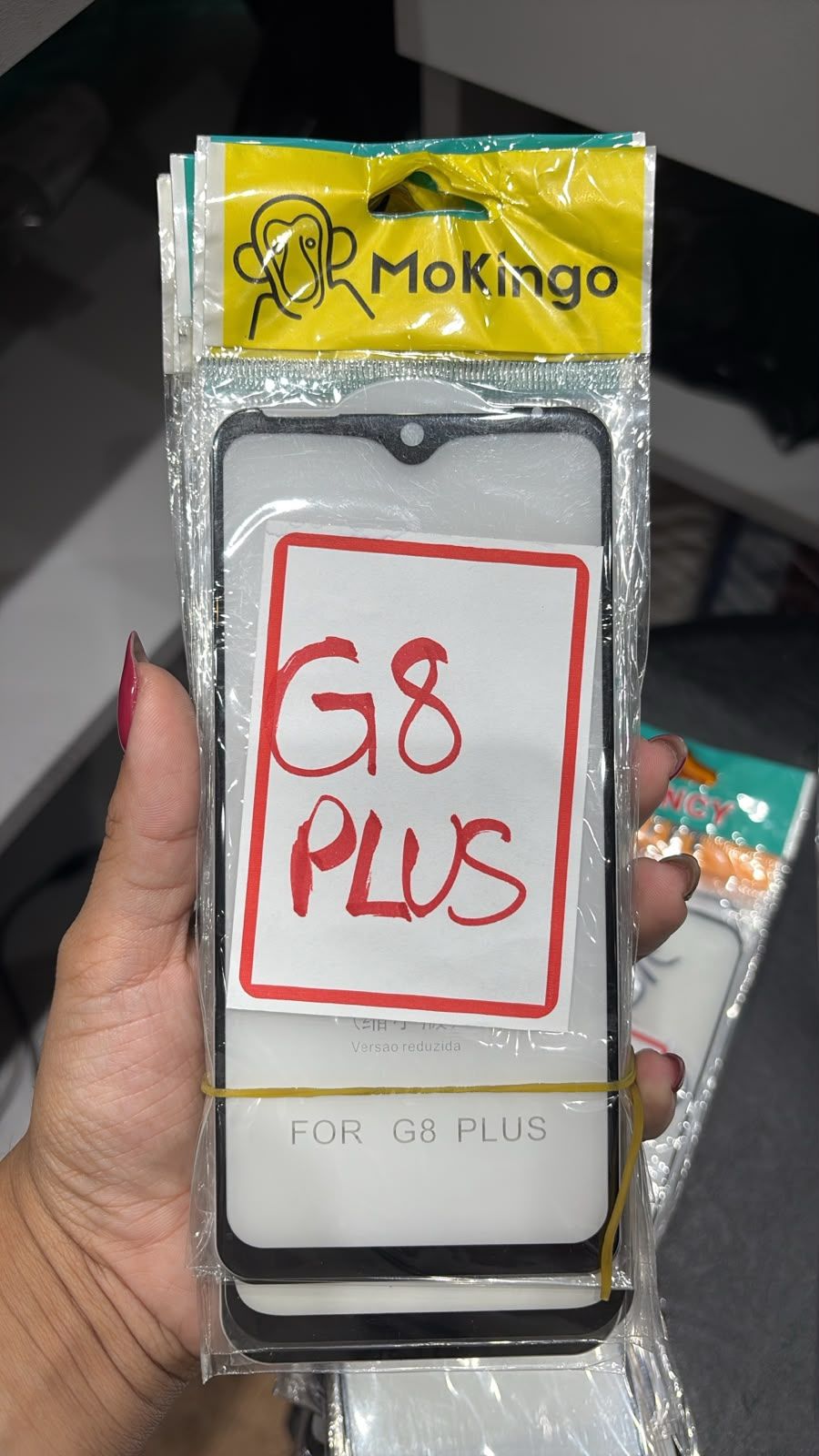 PELICULA 3D MOTO G8 PLUS