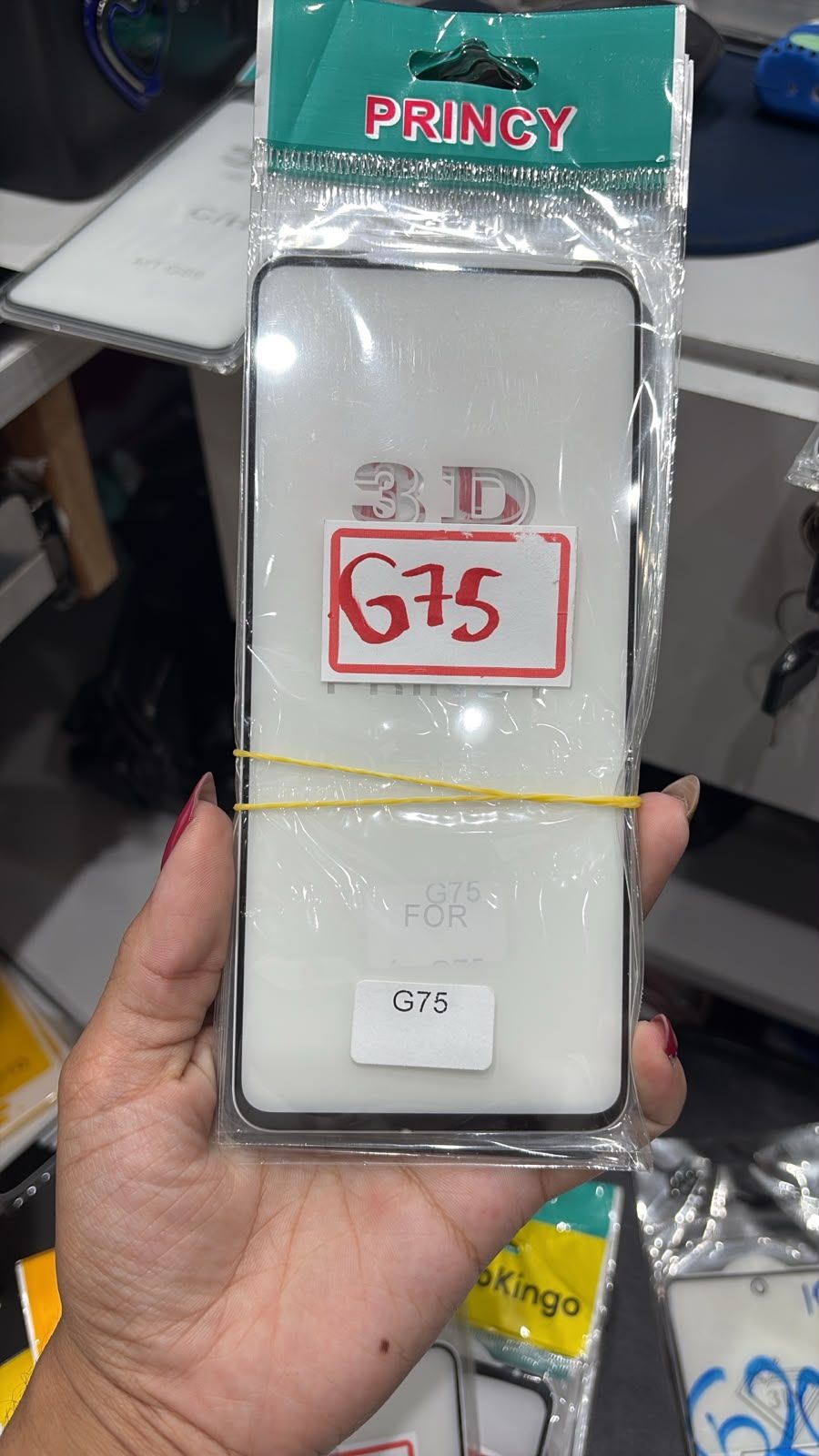 PELICULA 3D MOTO G75