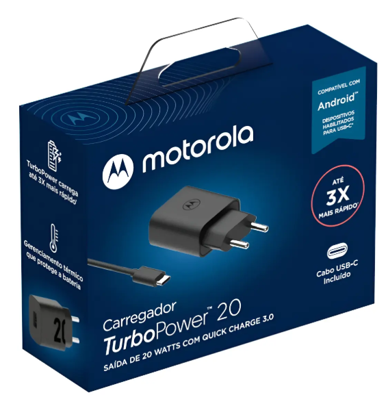 Motorola Carregador Turbo 68 Duo