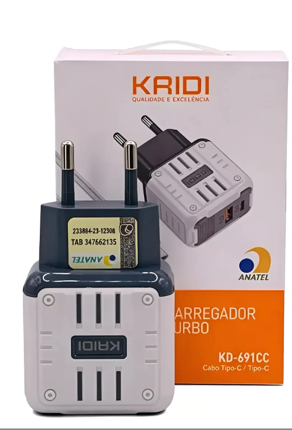 Kaidi Turbo 20w Usb C + Usb
