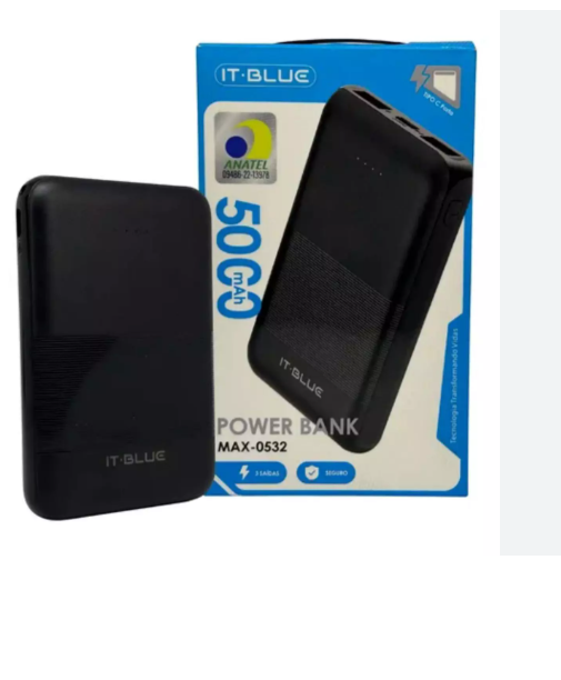 Carregador Portátil Mini Rápido Usb Usb-c 5000mah