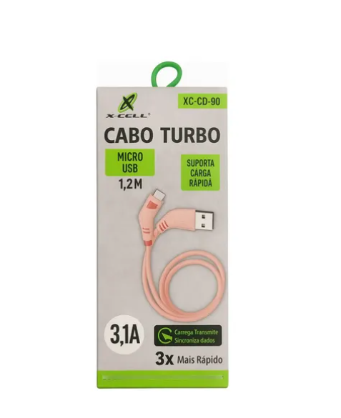 Cabo Turbo Micro-USB V8 1.2m USB