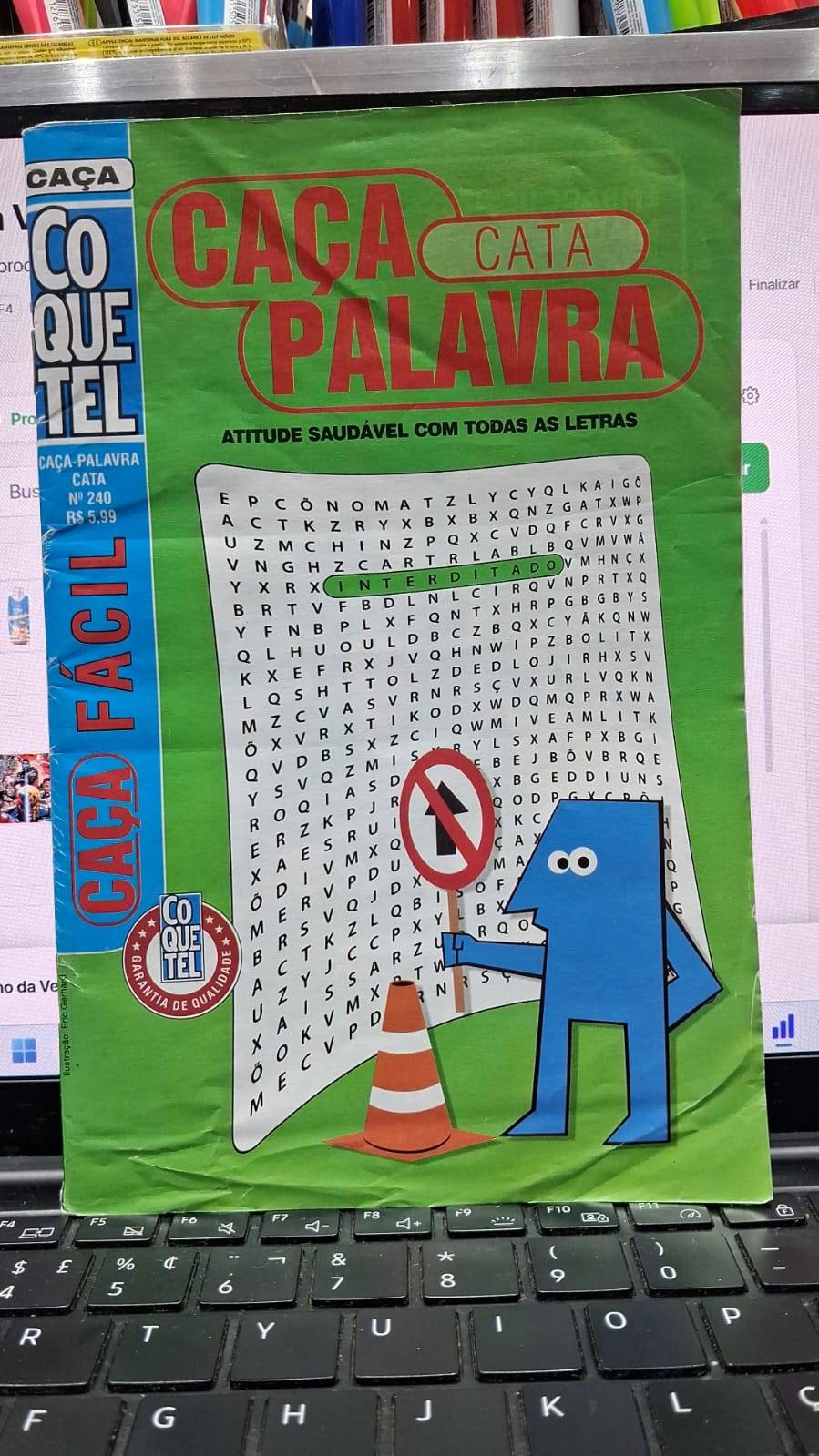 CAÇA CATA PALAVRA FÁCIL n 240