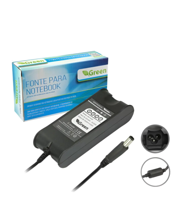 fonte notebook compativel green