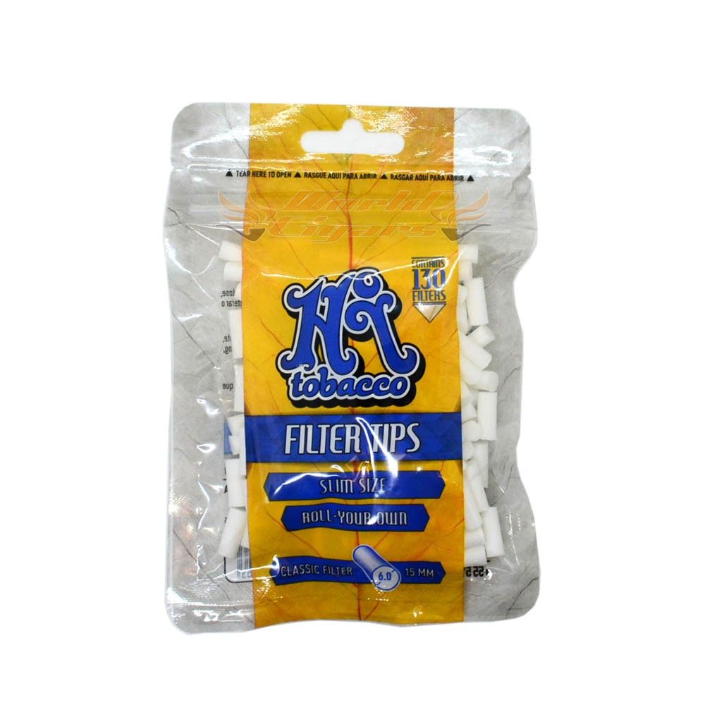 FILTER TIPS TOBACCO LONG SLIM SIZE