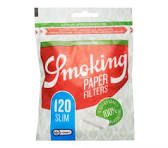 FILTRO DE PAPEL SMOKING SLIM LONG 120 FILTROS