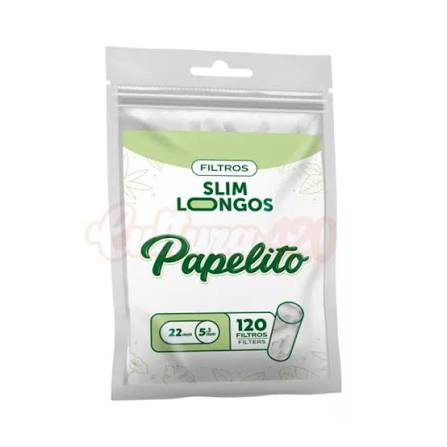 FILTRO PAPELITO SLIM LONGOS 120 FILTROS