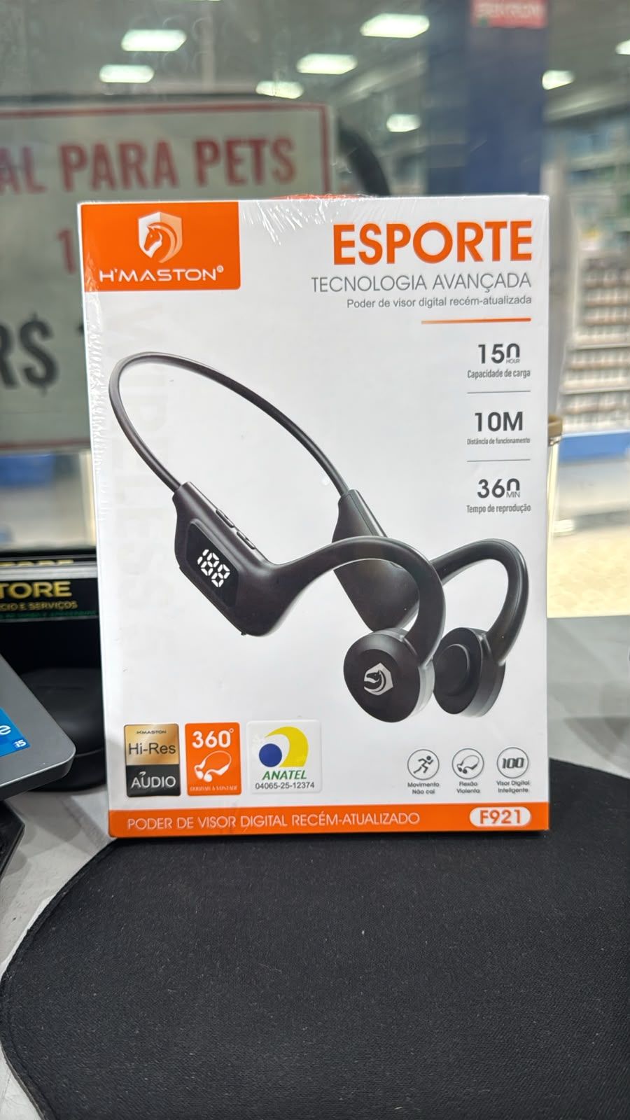 FONE SEM FIO ESPORTIVO - H'MASTON F921