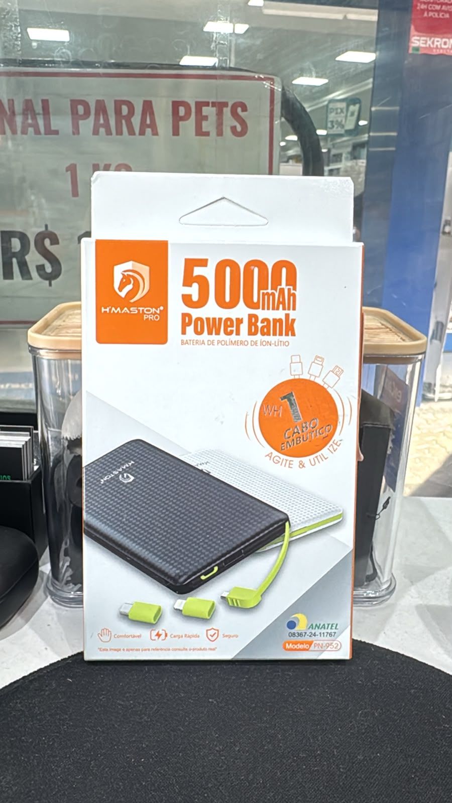 POWER BANK 5000MAH - H'MASTON PN-952