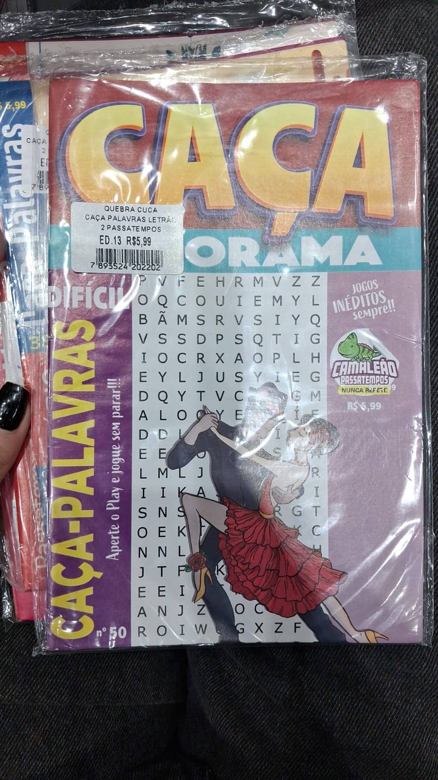 QUEBRA CUCA CAÇA PALAVRAS 2 PASSATEMPOS