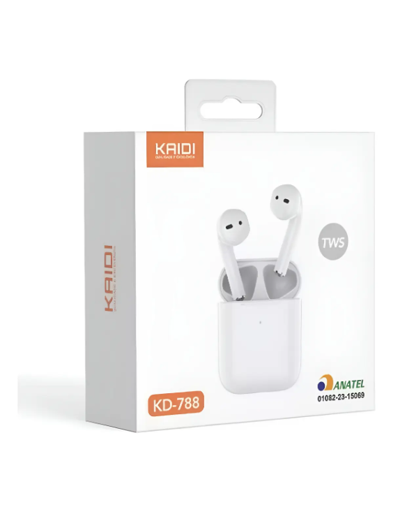 Fone De Ouvido Bluetooth Kd-788 Tws Sem Fio Controle Touch