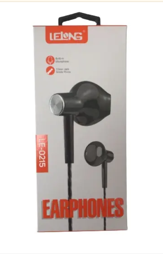 Fone De Ouvido Earphone Le-0215 Com Fio P2