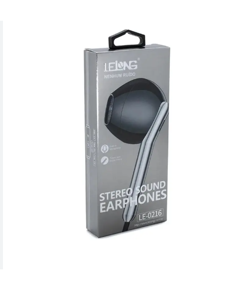 Fone de Ouvido com Microfone Lelong LE-0216