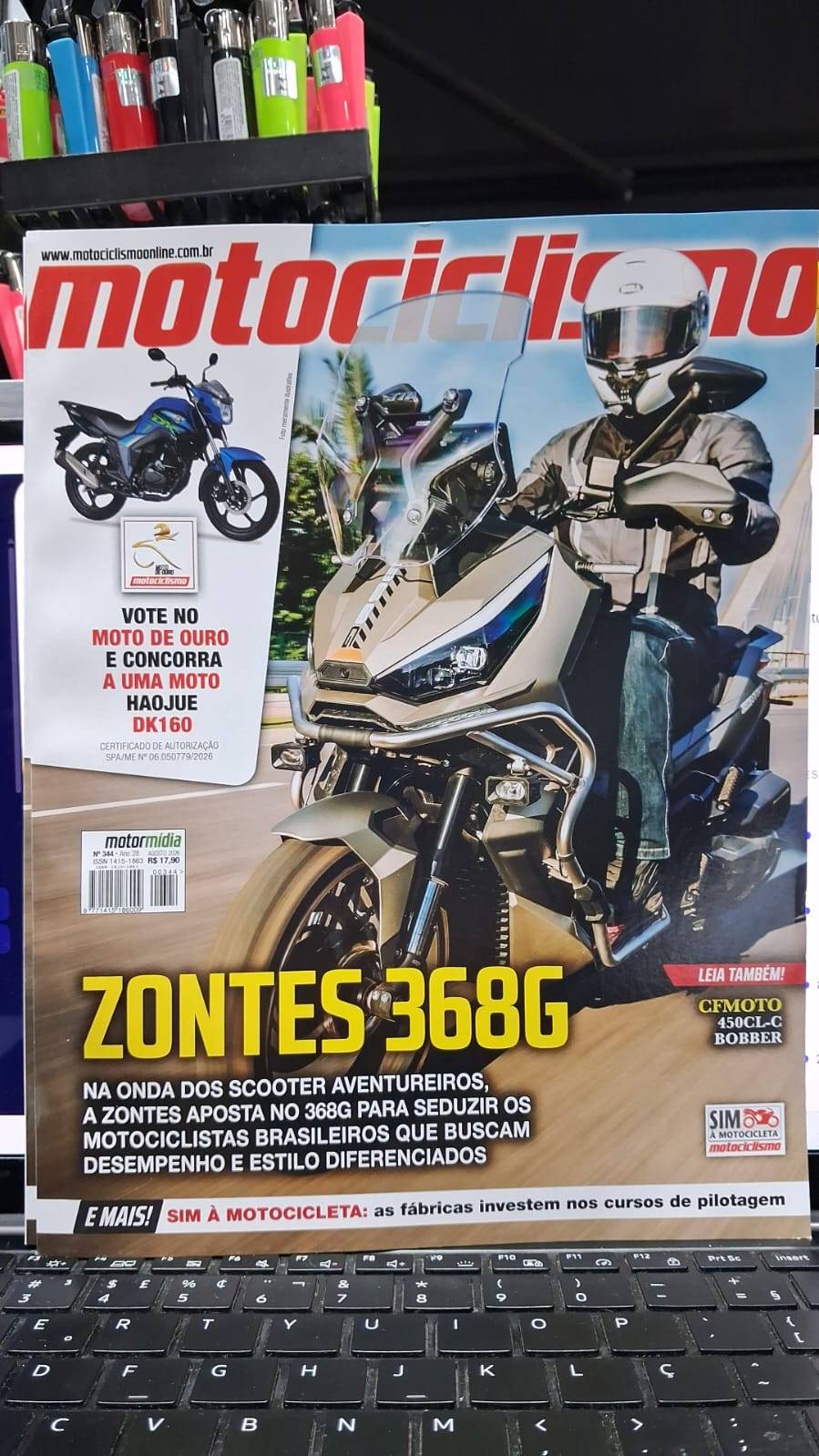 MOTOCICLISMO MAGAZINE ZONTES 368g