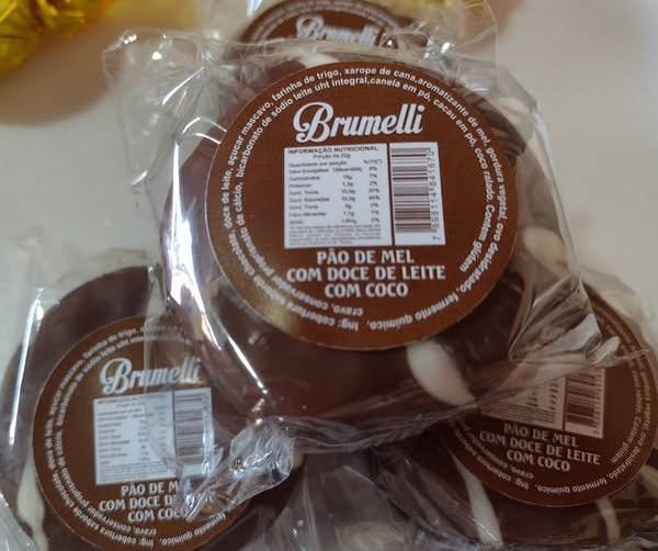 PÃO DE MEL RECHEADO BRIGADEIRO