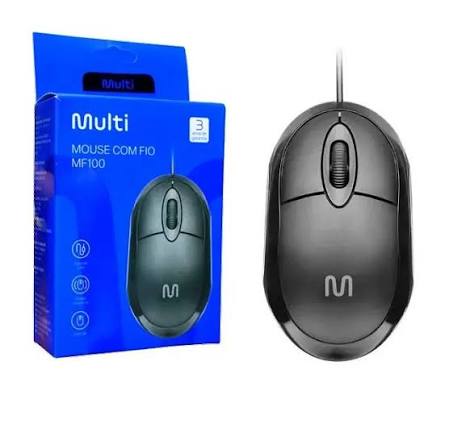 MOUSE MULTI COM FIO MF100