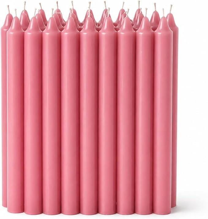 vela de maço rosa