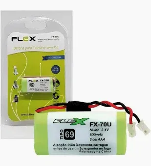 BATERIA TELEFONE SEM FIO FX-70U