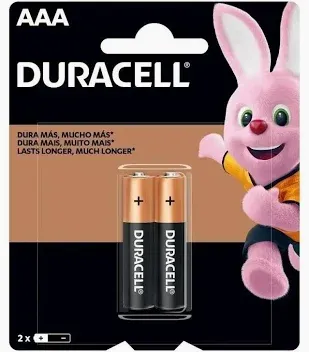 PILHA DURACELL AAA C/2