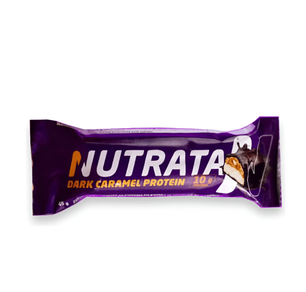 Barrinha Com 10g De Proteína Sabor Dark Caramel Nutrata 45g