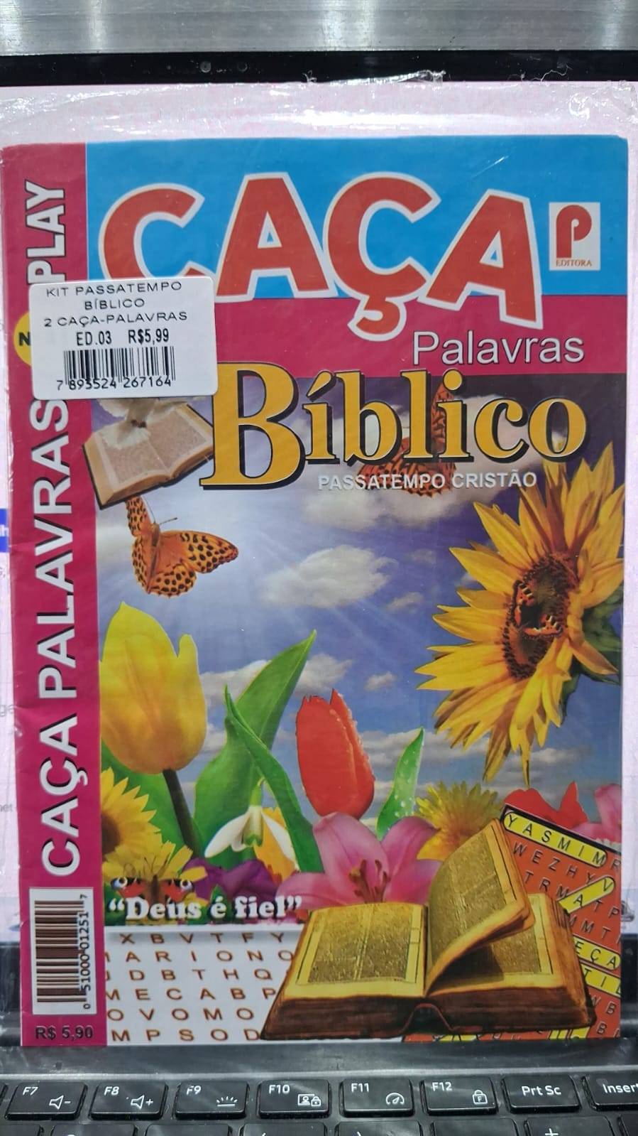 KIT PASSATEMPO BIBLICO 2 CALA PALAVRAS N 123