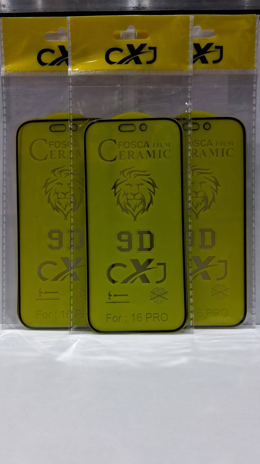 PELICULA CERAMICA FOSCA IPHONE 16 PRO