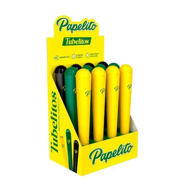 Tubo Porta Cigarros Papelito Tubelitos