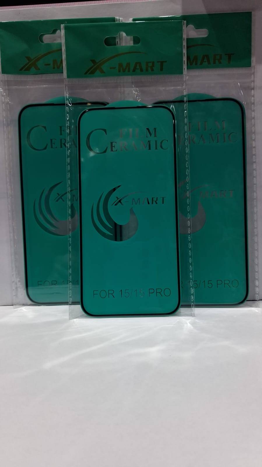 PELICULA CERAMICA LISA IPHONE 15 | 15 PRO