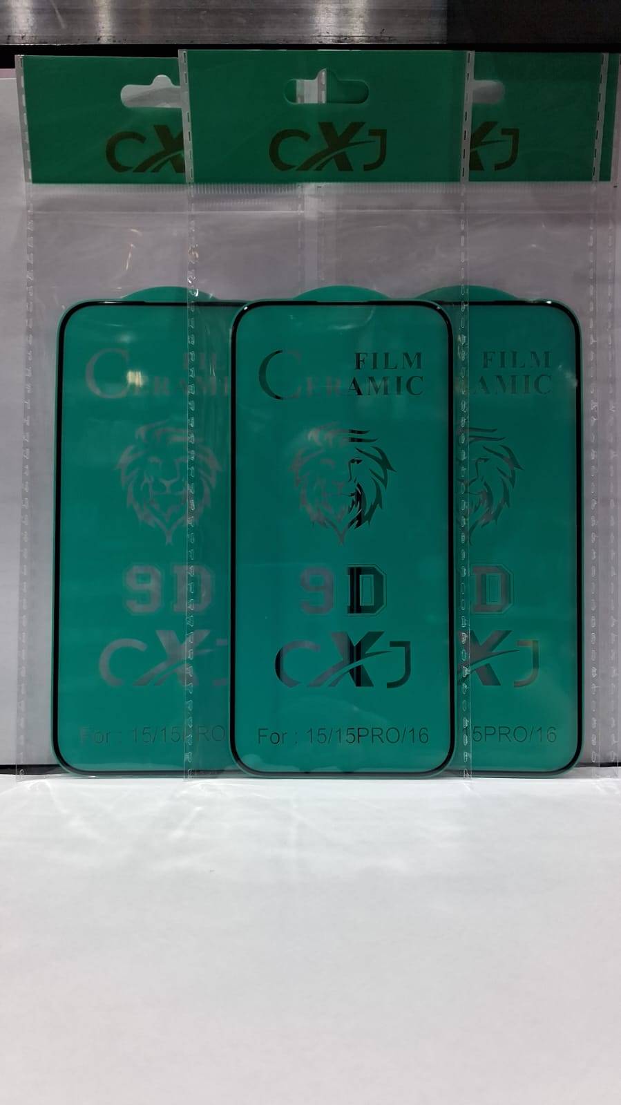 PELICULA CERAMICA LISA IPHONE 15 |15 PRO | 16
