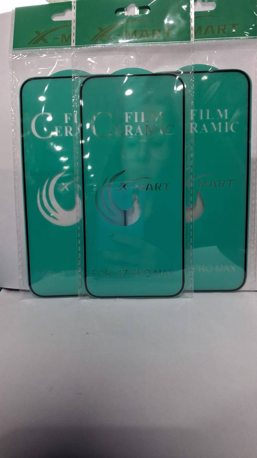 PELICULA CERAMICA LISA IPHONE 17 PRO MAX