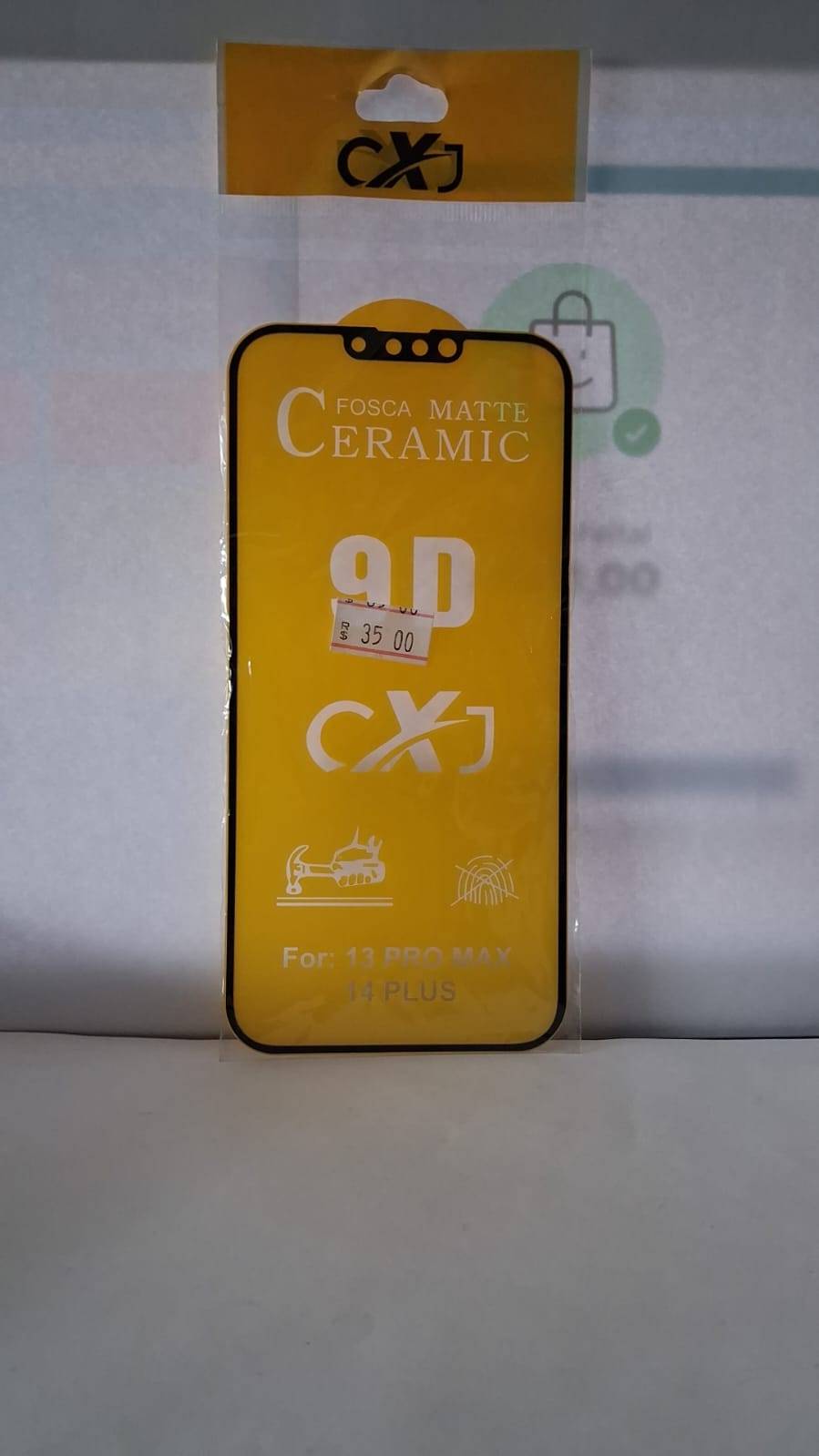 PELICULA CERAMICA FOSCA IPHONE 13 PRO MAX | 14 PLUS