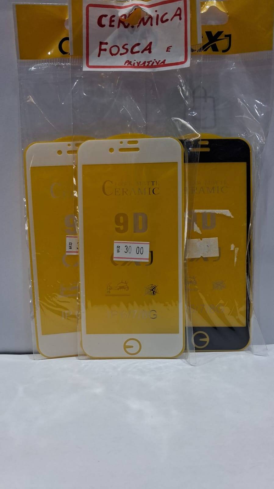 PELICULA CERAMICA FOSCA IPHONE 6 | 7 | 8 G