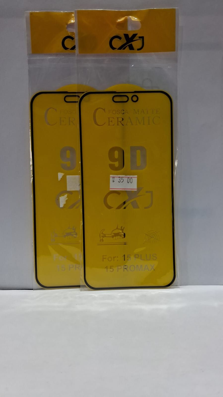 PELICULA CERAMICA FOSCA IPHONE 15 PLUS | 15 PRO MAX