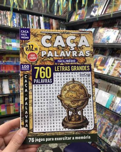 Caça Palavras Fácil/Médio