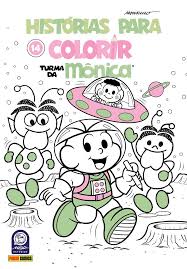 HISTORIAS PARA COLORIR TURMA DA MÔNICA n 14