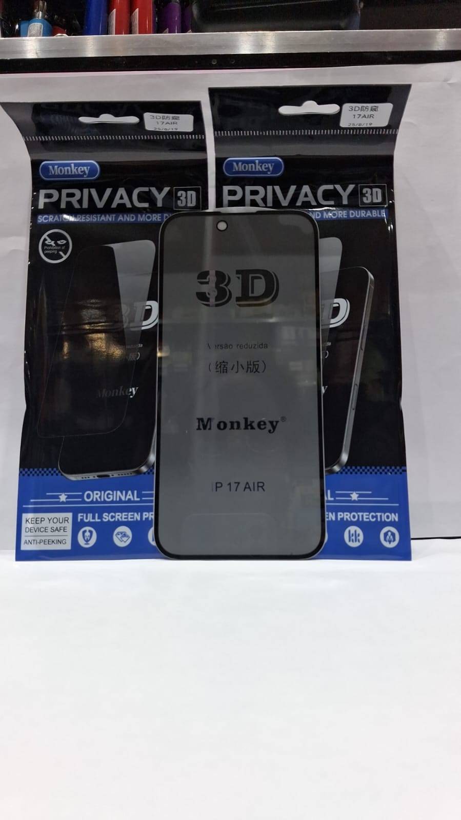 PELICULA 3D PRIVATIVA IPHONE 17 AIR