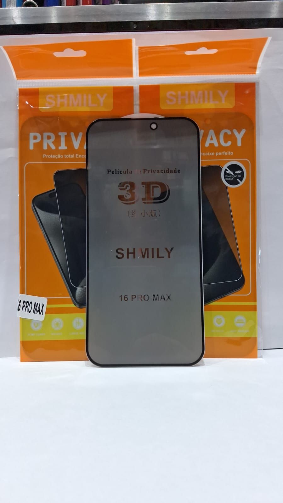 PELICULA 3D PRIVATIVA IPHONE 16 PRO MAX