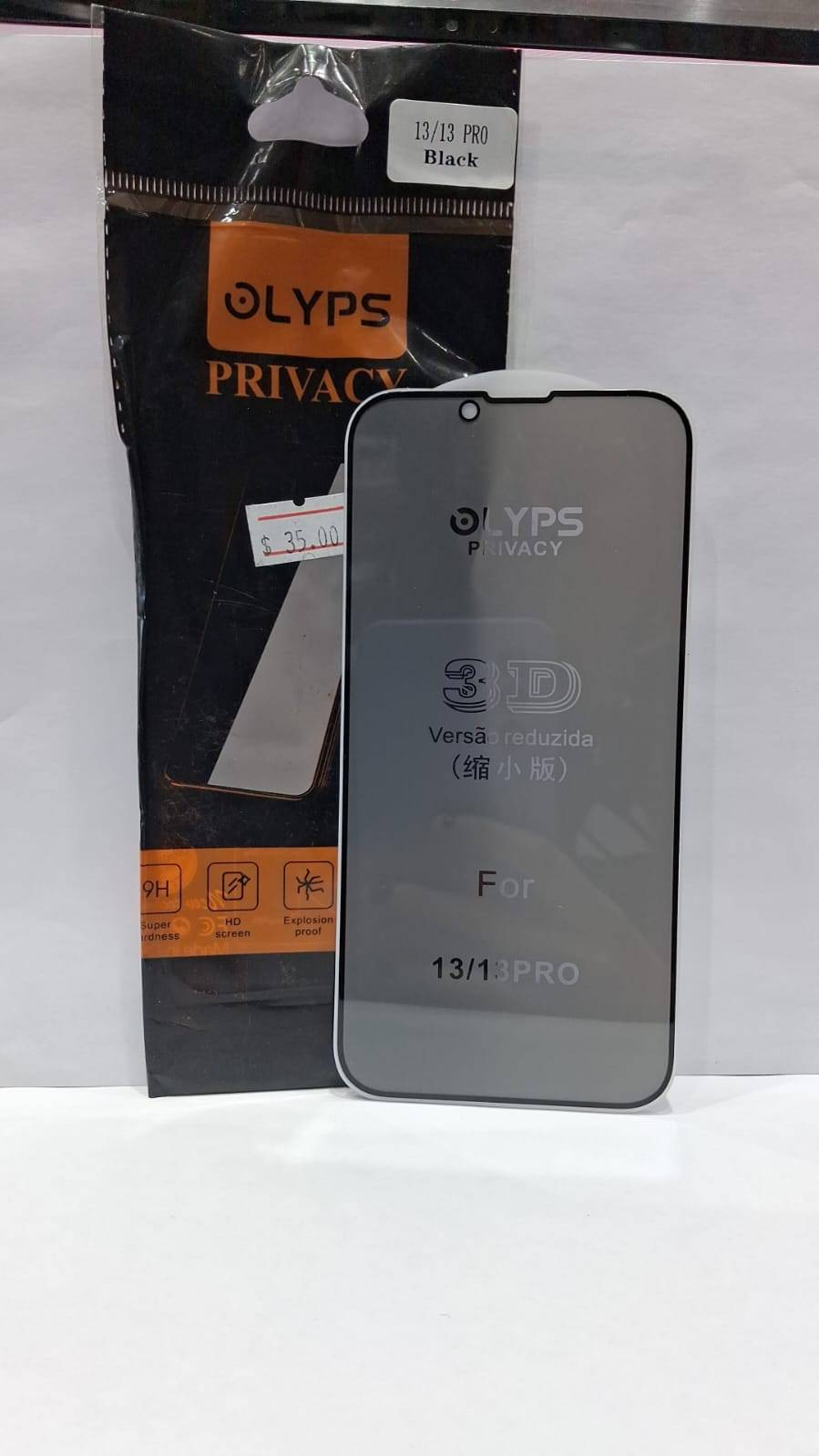 PELICULA 3D PRIVATIVA IPHONE 13 | 13 PRO